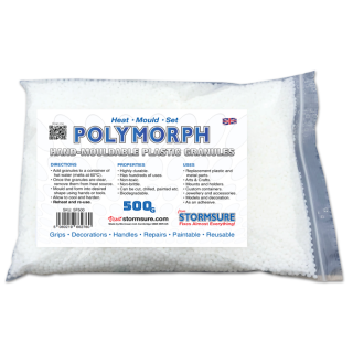 Polymorph Hand-Mouldable Plastic Granules 500g